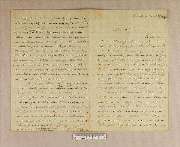 Brev til H.C. Andersen fra Jonna Stampe (20/07-1865)